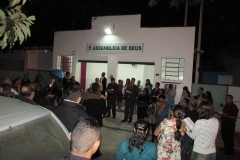 Primeiro Culto na Congregação da Vila Regina