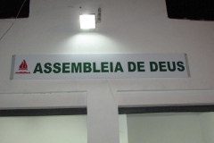 Primeiro Culto na Congregação da Vila Regina