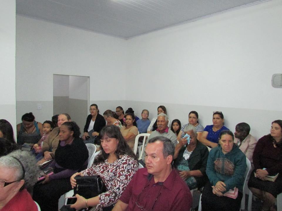 Primeiro Culto na Congregação da Vila Regina